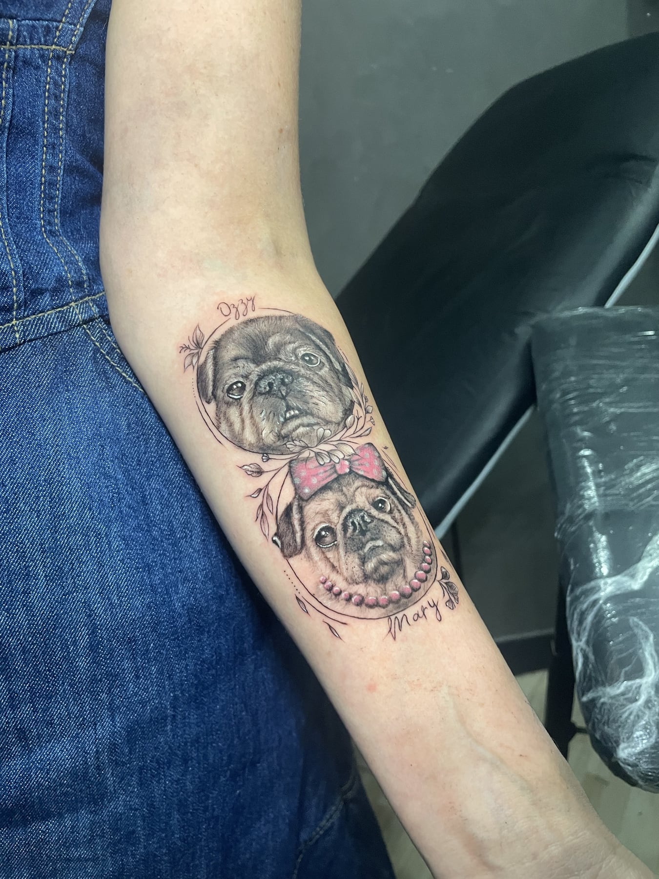 Tatuagem personalizada em realismo